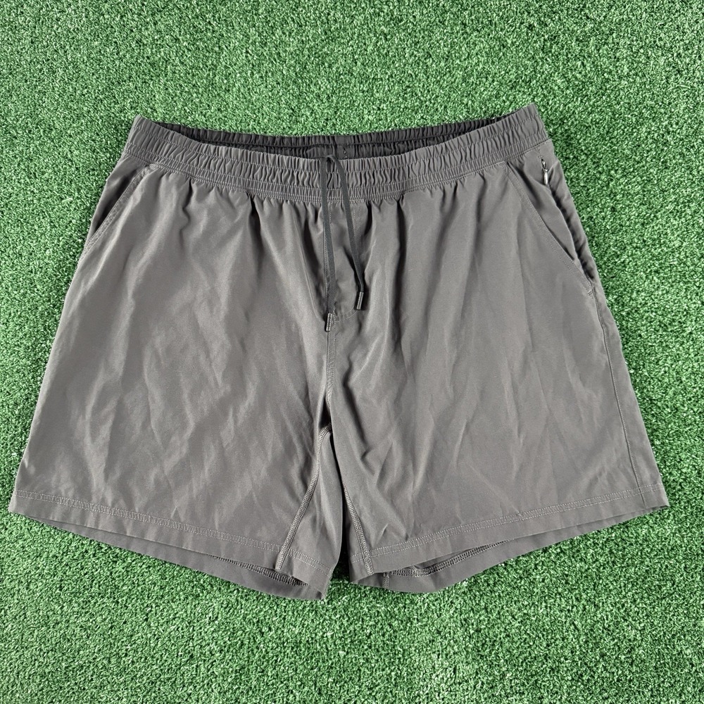 Rhone Men's Activewear Shorts Drawstring‎ Size 2XL XXL Gray